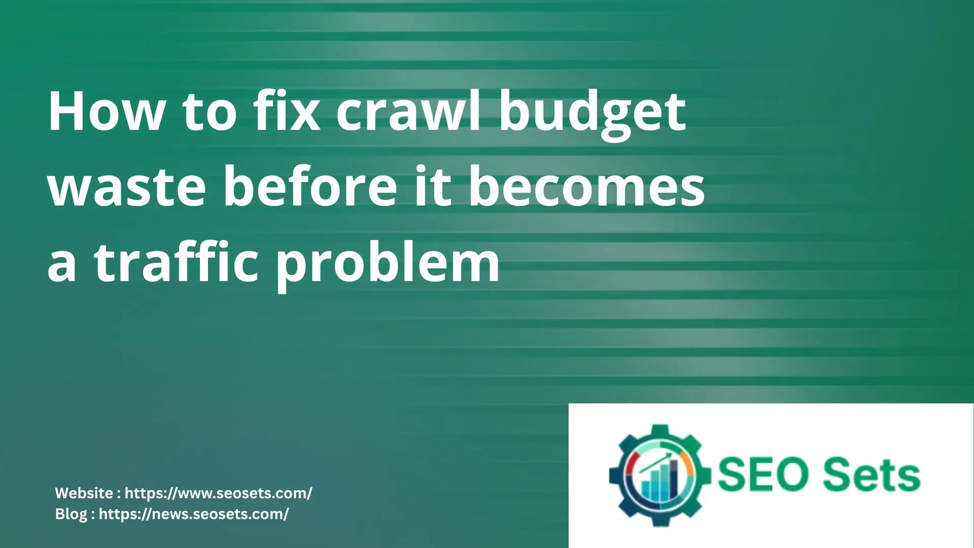 crawl budget